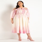 Off The Shoulder Ruffle Dress image number null