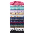 Rayon Three-Quarter Sleeve Effortless Tab-front Blouse image number null