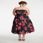 ELOQUII x kate spade new york Floral Pleated Gown image number null