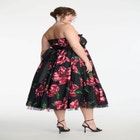 ELOQUII x kate spade new york Floral Pleated Gown image number null