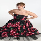 ELOQUII x kate spade new york Floral Pleated Gown image number null