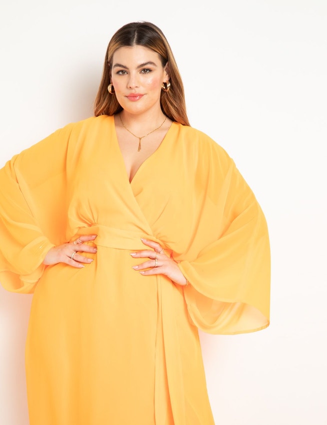 Surplice Bodice Maxi Dress image number 1
