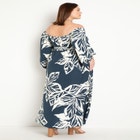Off The Shoulder Full Maxi Dress image number null