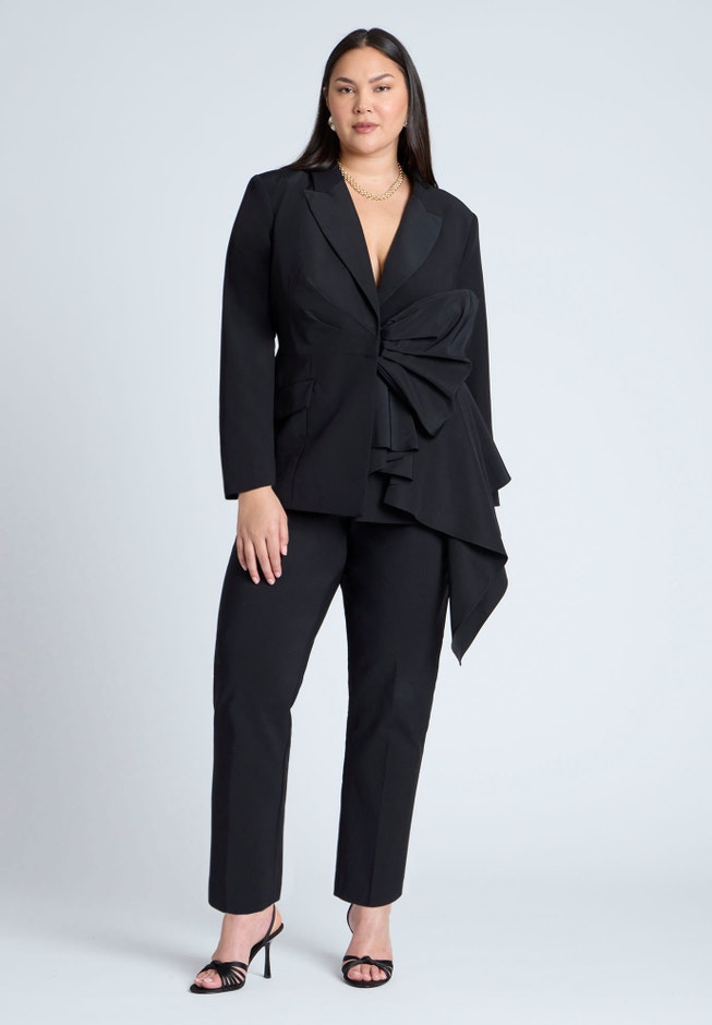 Mixed Media Blazer image number 2