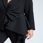 Mixed Media Blazer image number null