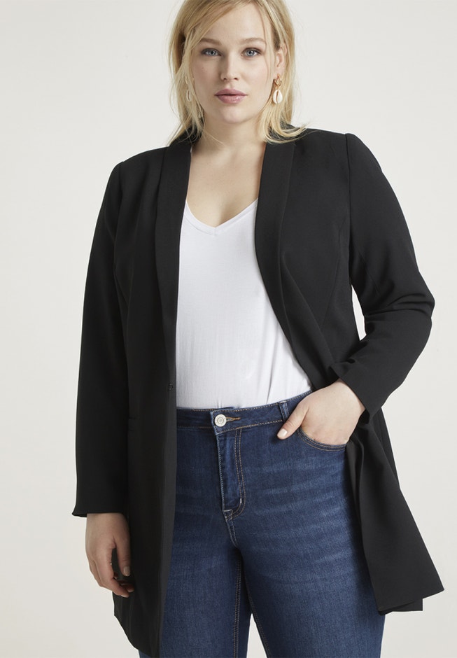 Long Essential Blazer image number 1