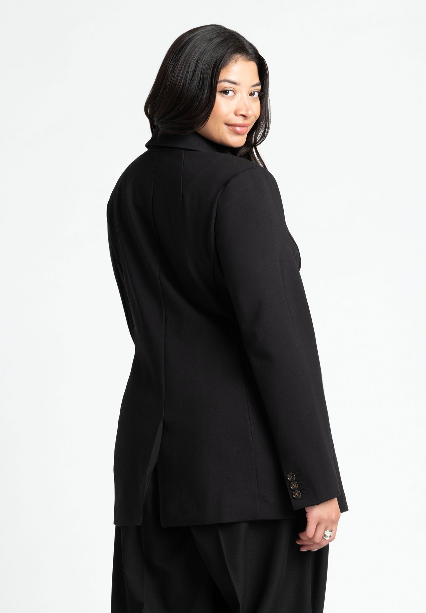 The Ultimate Stretch Long Two Button Blazer image number 1