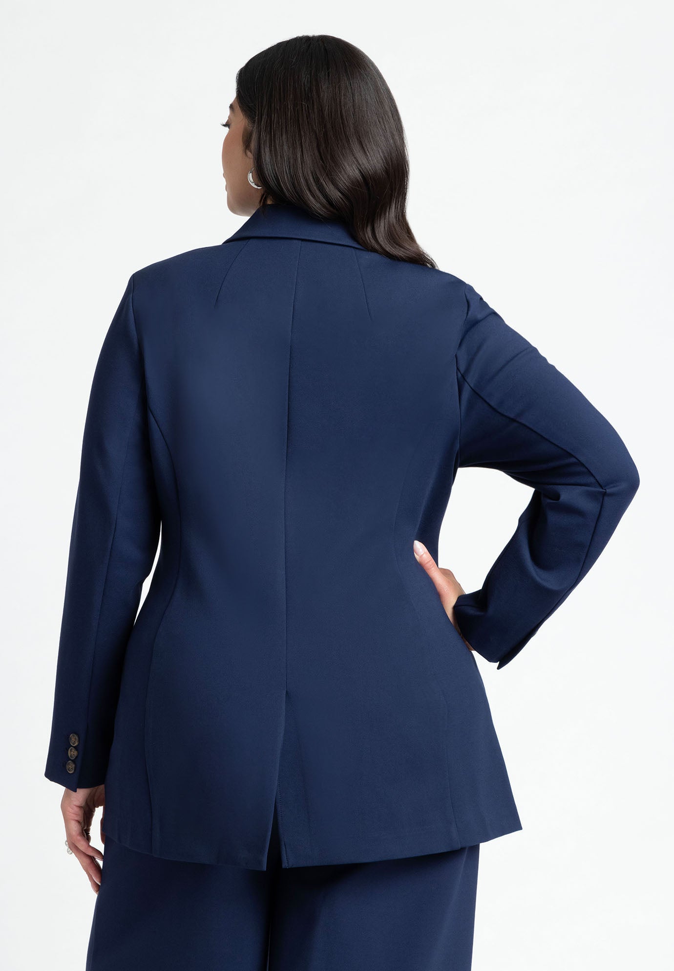 The Ultimate Stretch Long Two Button Blazer image number 1