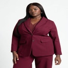 The Ultimate Stretch Long Two Button Blazer image number null