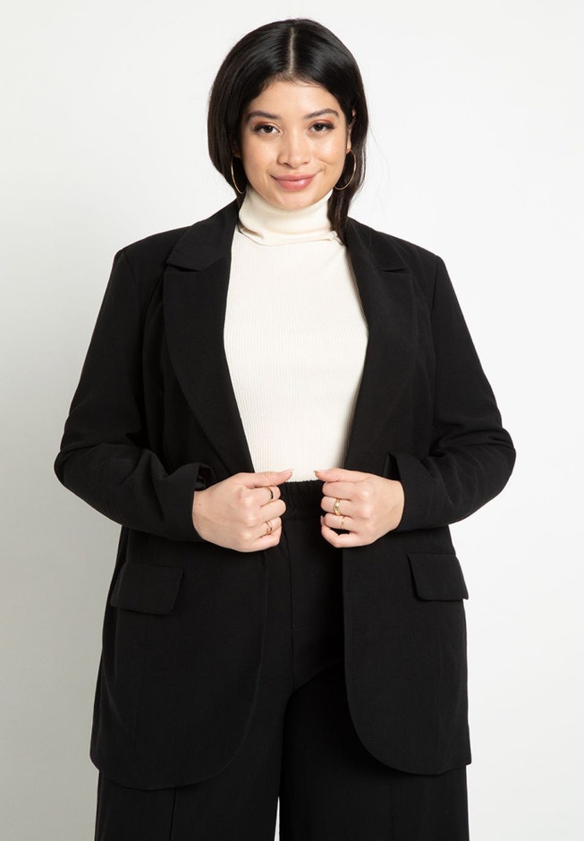 Long Line One Button Blazer image number 0
