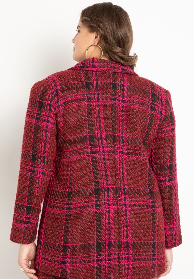 Bold Tweed Blazer image number 1
