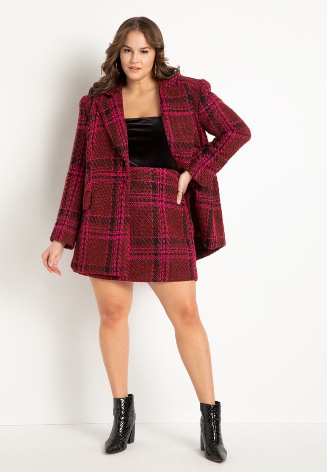 Bold Tweed Blazer image number 2