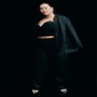 Pinstripe Trouser image number null