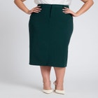 The 365 Semi Stretch Midi Column Skirt image number null
