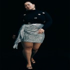 Draped Sequin Mini image number null