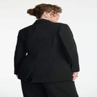 ELOQUII x kate spade new york Tailored Contrast Lapel Blazer image number null