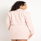 Tweed Crop Blazer image number null
