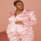 Zebra Print Blazer image number null