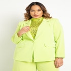 One Button Blazer image number null