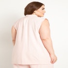 Longline Double Breasted Vest image number null