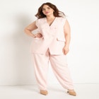 Longline Double Breasted Vest image number null