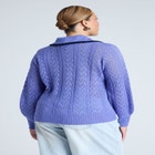 Collared Sweater With Tie image number null