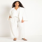 Slit Sleeve Blazer image number null