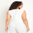 Asymmetric Overlap Detail Vest image number null