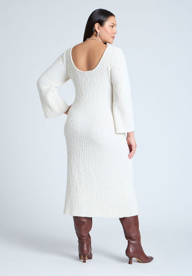 Slubby Sweater Dress image number 2