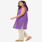 Lightweight Linen Vest Sweater image number null