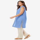 Lightweight Linen Vest Sweater image number null