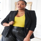 Long Relaxed Blazer image number null