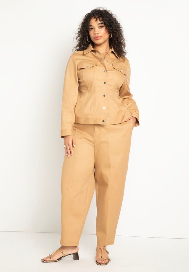 Twill Shaped Jacket image number null