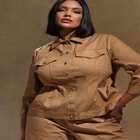 Twill Shaped Jacket image number null