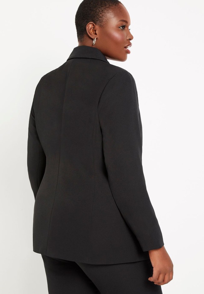 Tie Front Venice Crepe Blazer image number 1