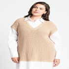 Twofer Shirt Dress image number null