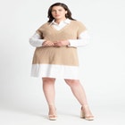 Twofer Shirt Dress image number null
