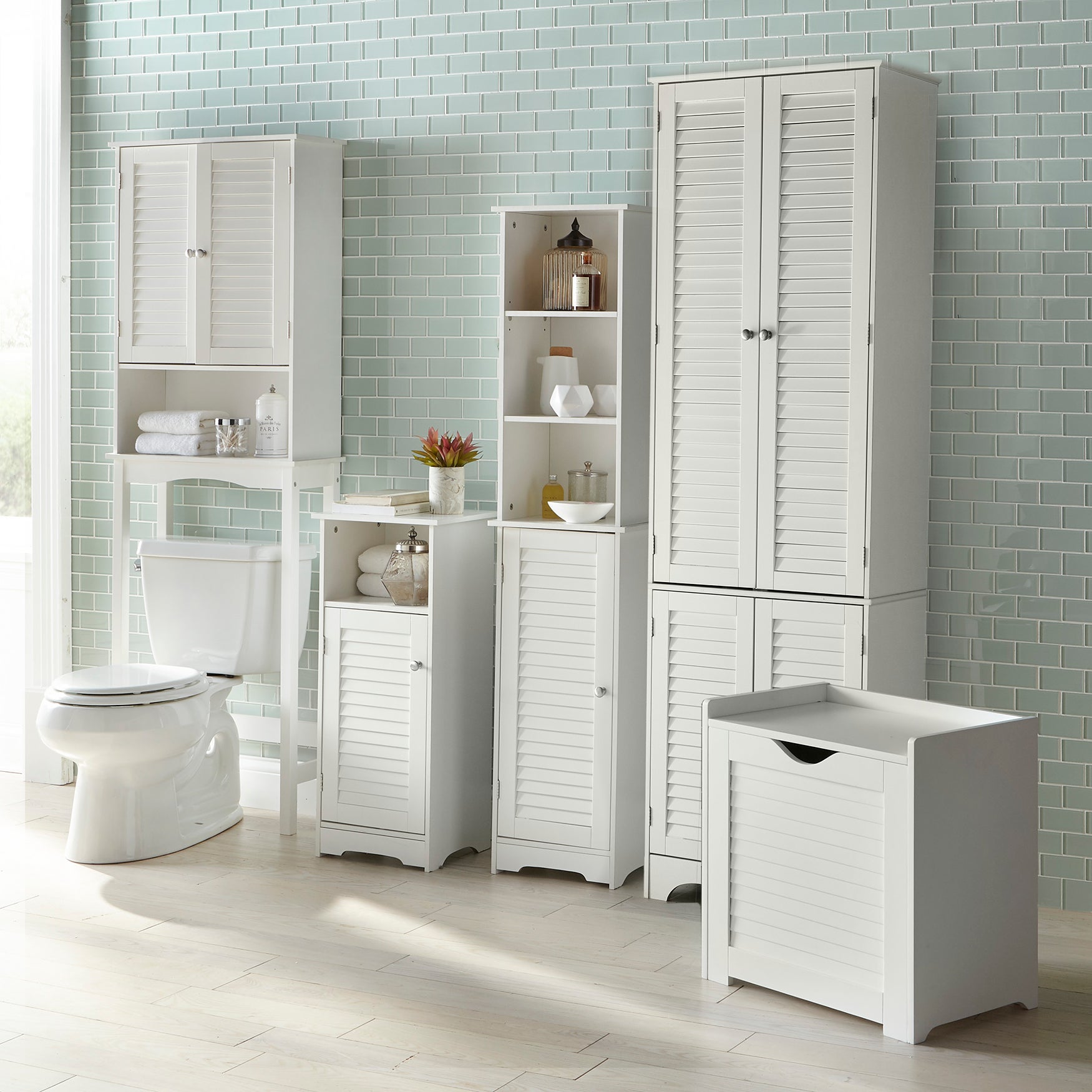 Louvre Short Cabinet With Cubby image number 1