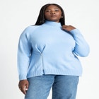 Zipper Detail Sweater image number null