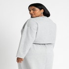 Oversized Cropped Sweatshirt image number null