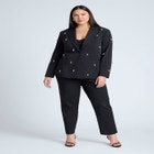 Pearl Detail Blazer image number null