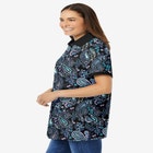 Perfect Printed Short-Sleeve Polo Shirt image number null