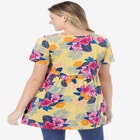 Short-Sleeve Empire Waist Tunic image number null