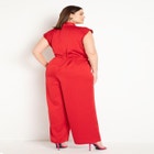 Draped Front Jumpsuit image number null