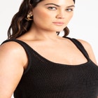 Fringe Sweater Tank image number null