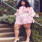 Printed Linen Shorts image number null