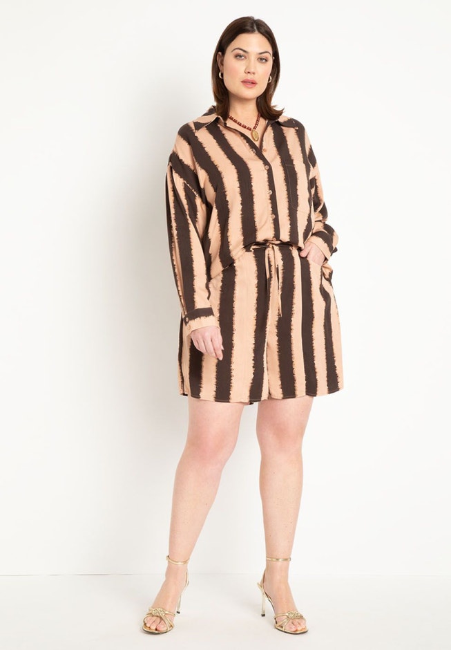 Pull On Printed Short image number 0