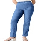 Plus Size Comfort Stretch Straight Leg Jean image number null