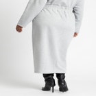 Maxi French Terry Skirt image number null