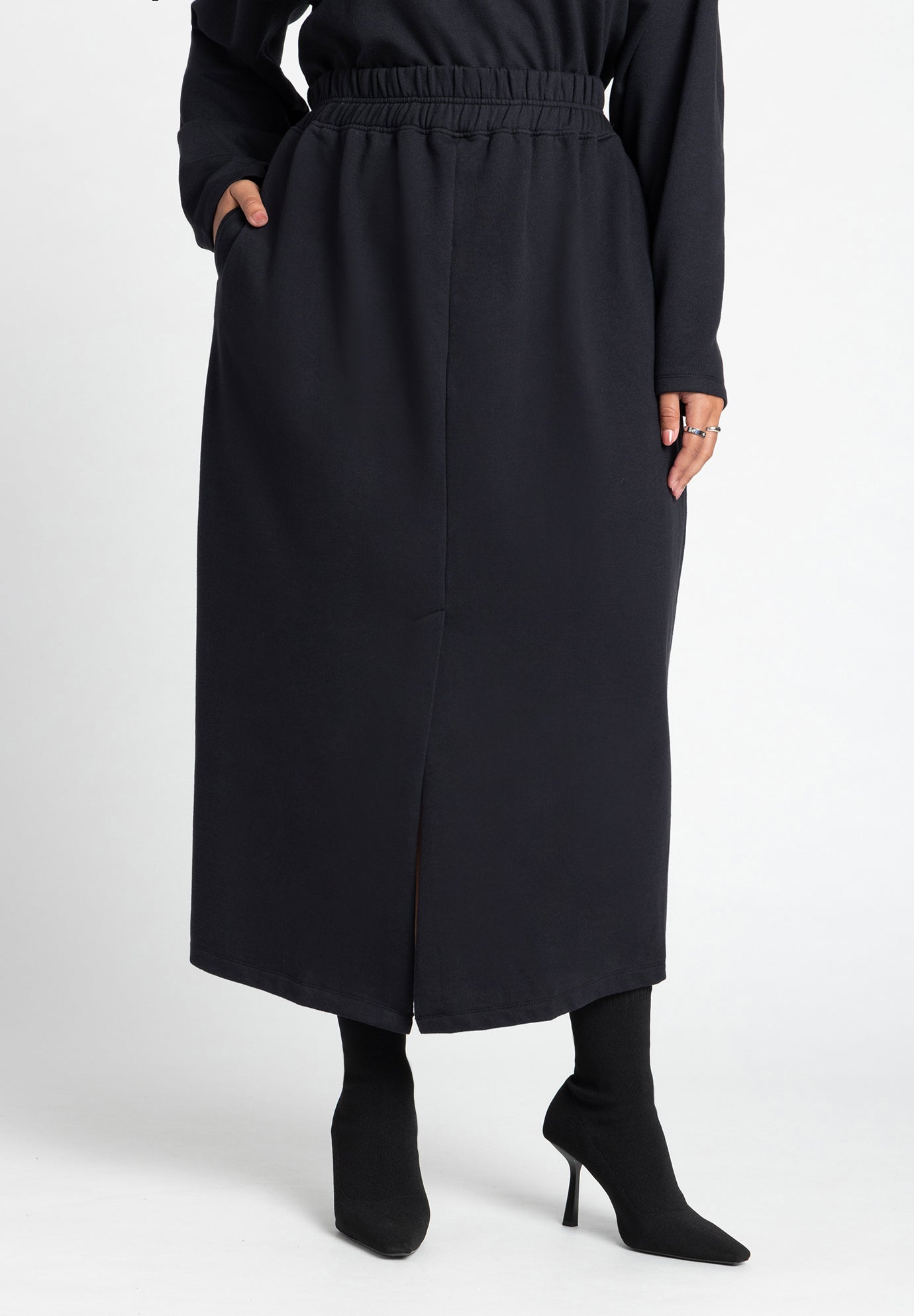 [ ] French Terry Cargo Skirt ★大人気★ Cotton Terry Cargo Skirt – Red Door Boutique